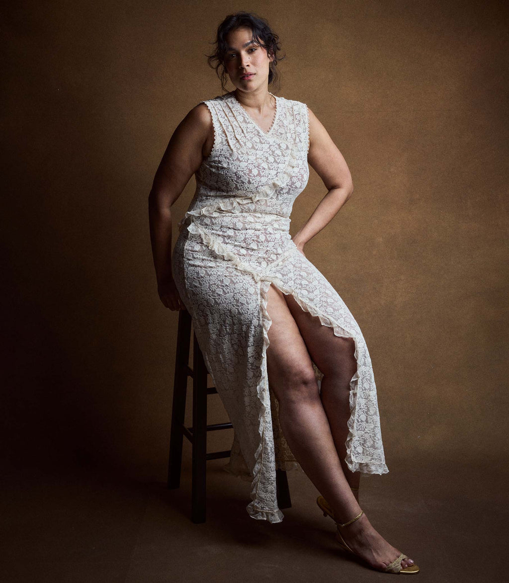 Anabelia Dress in Soft Camellia - view 7