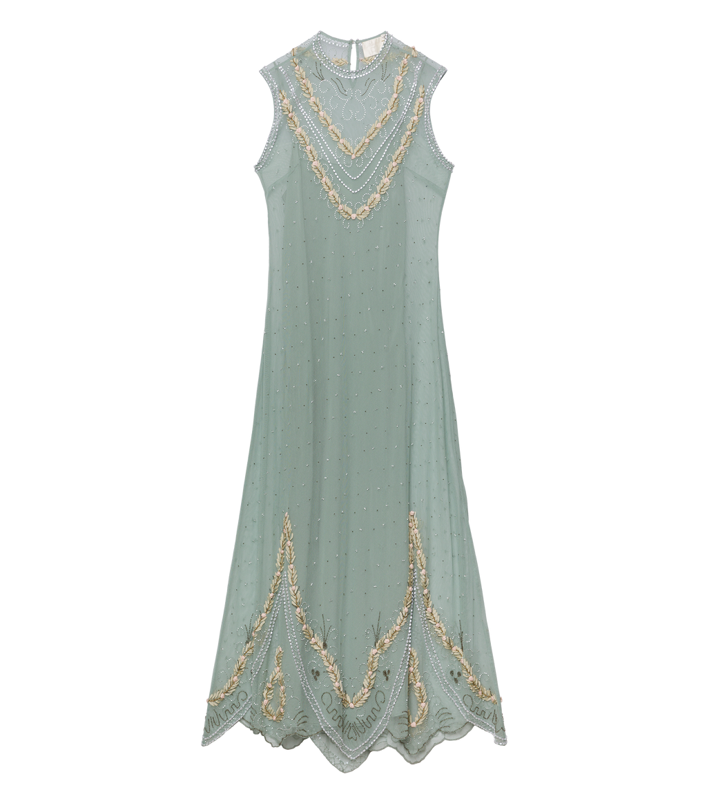 Artemise Dress in Sage - view 6