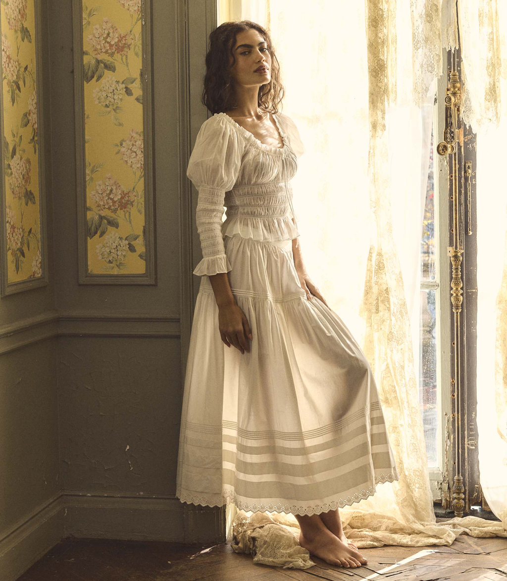 Sebastiane Skirt in Powder - view 2