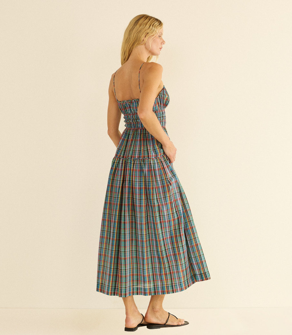 Brielle Dress in Alderbrook Plaid - view 4
