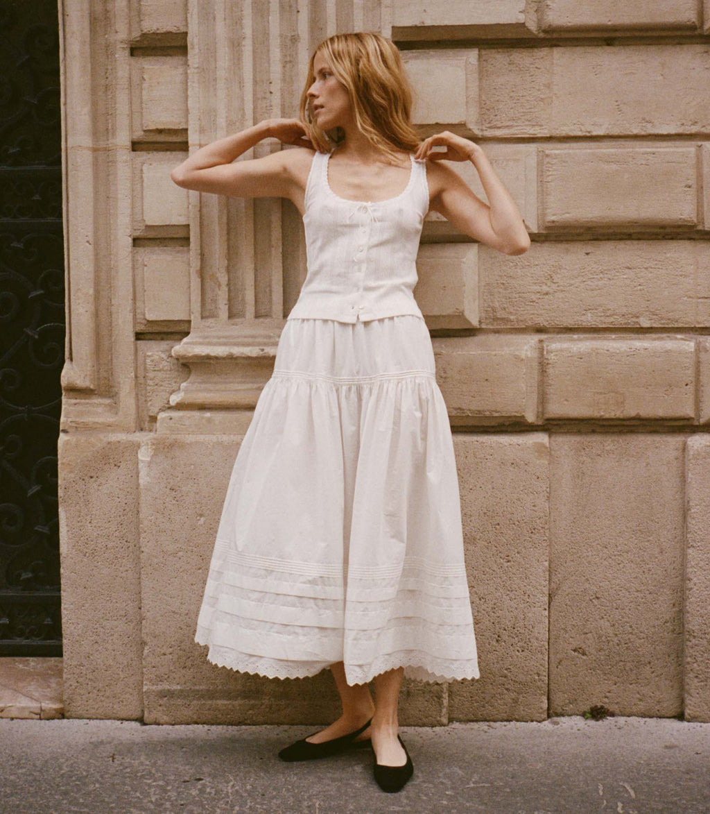 Sebastiane Skirt in Powder - view 1