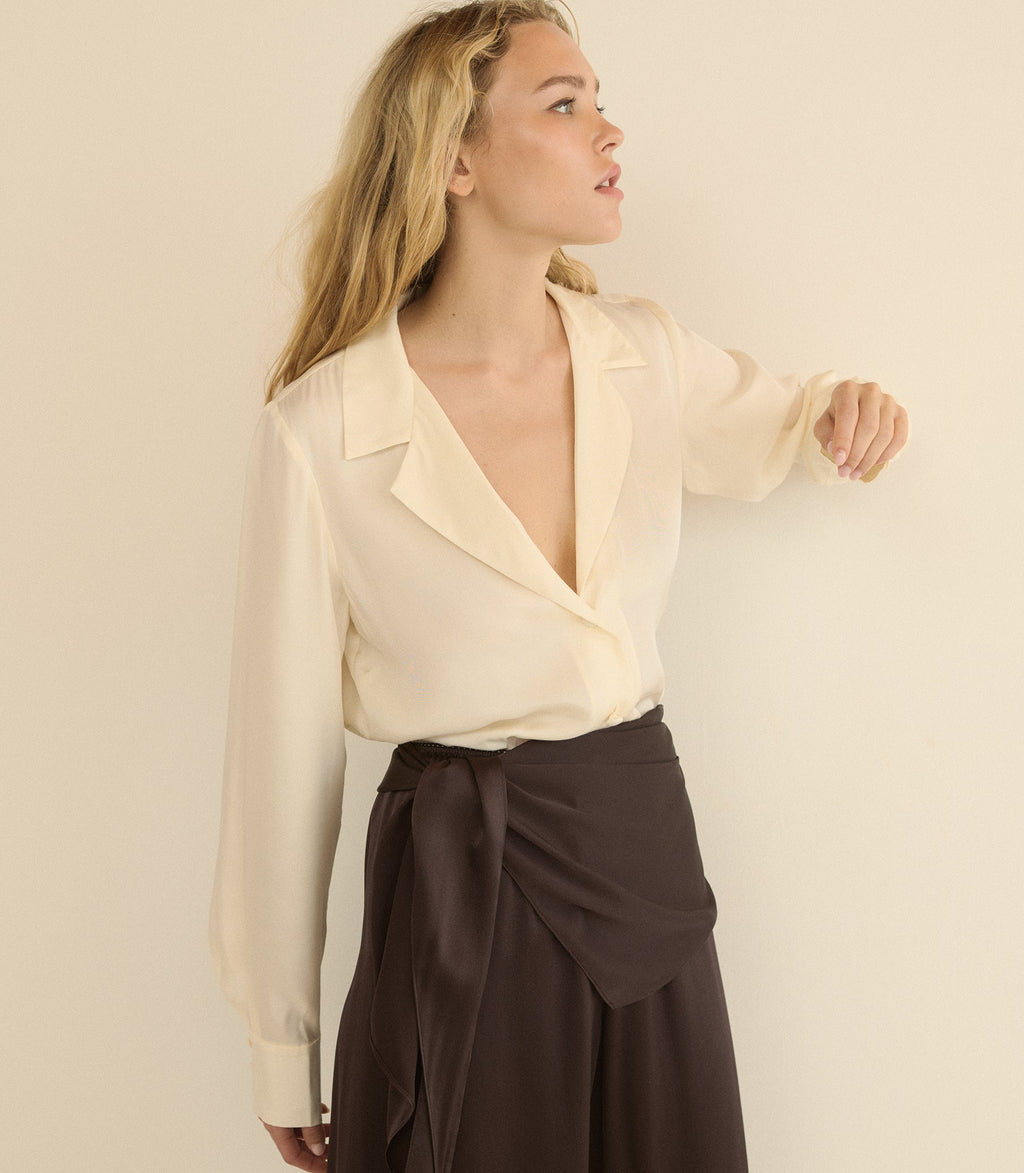 Dorsia Top in Sea Salt - view 7