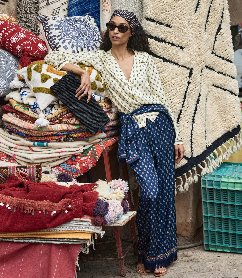 Elene Top in Sunlight Taormina Paisley - view 2
