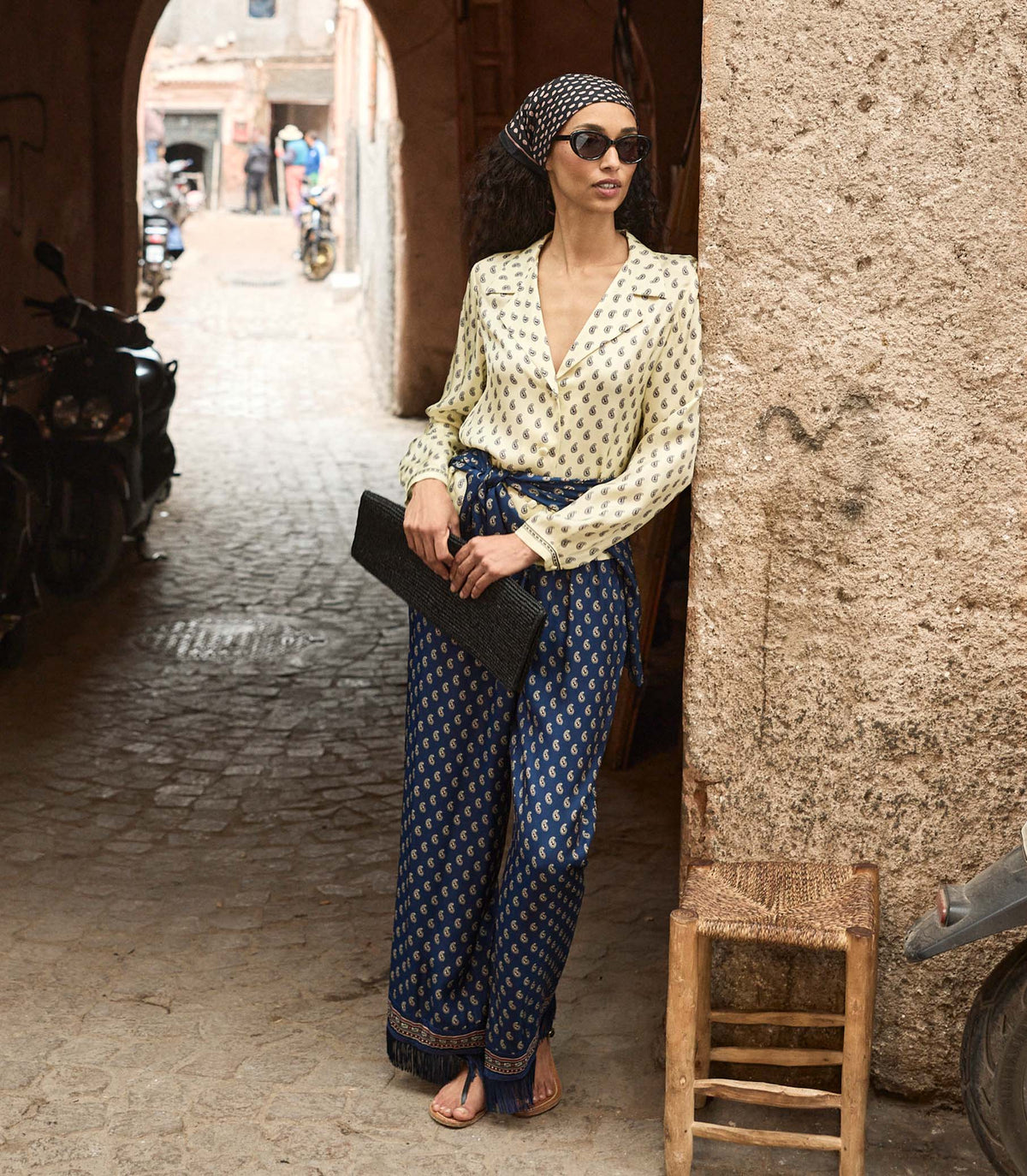 Elene Top in Sunlight Taormina Paisley - view 3