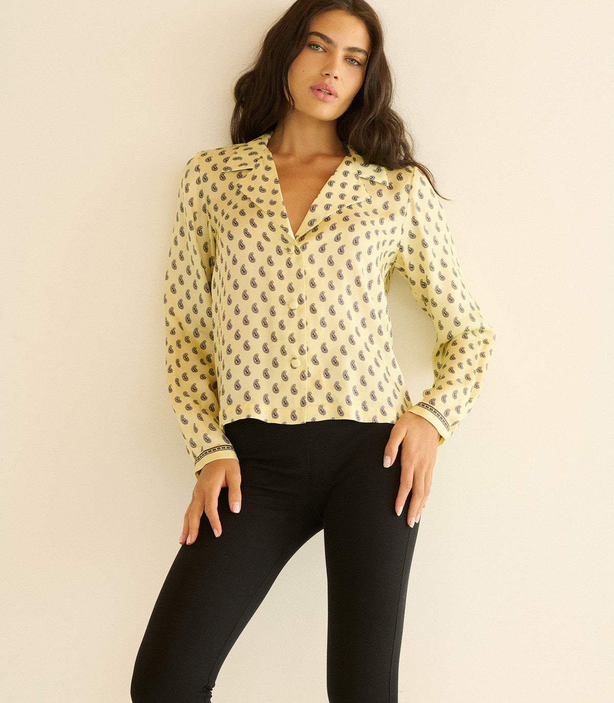 Elene Top in Sunlight Taormina Paisley - view 4