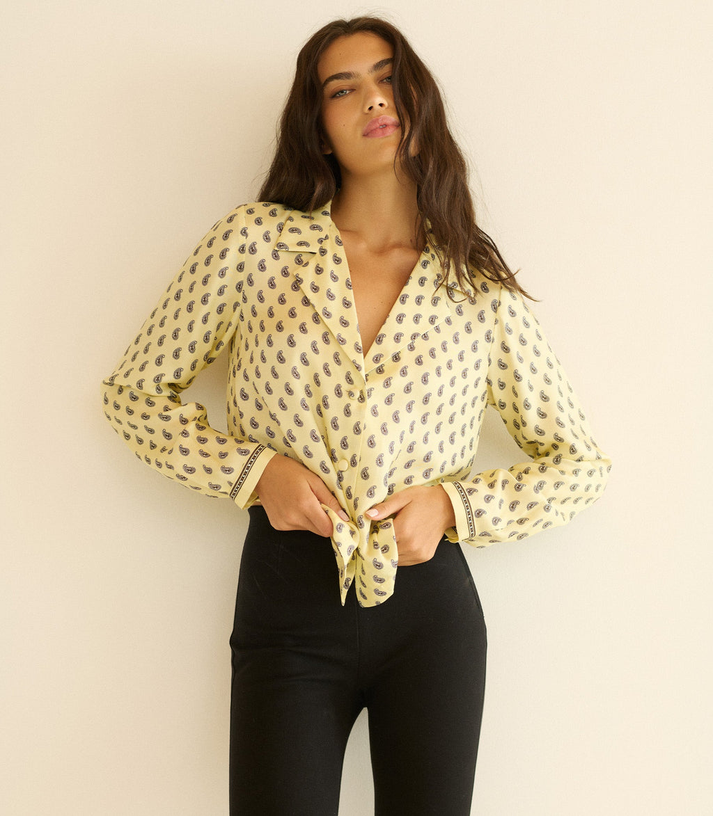 Elene Top in Sunlight Taormina Paisley - view 6