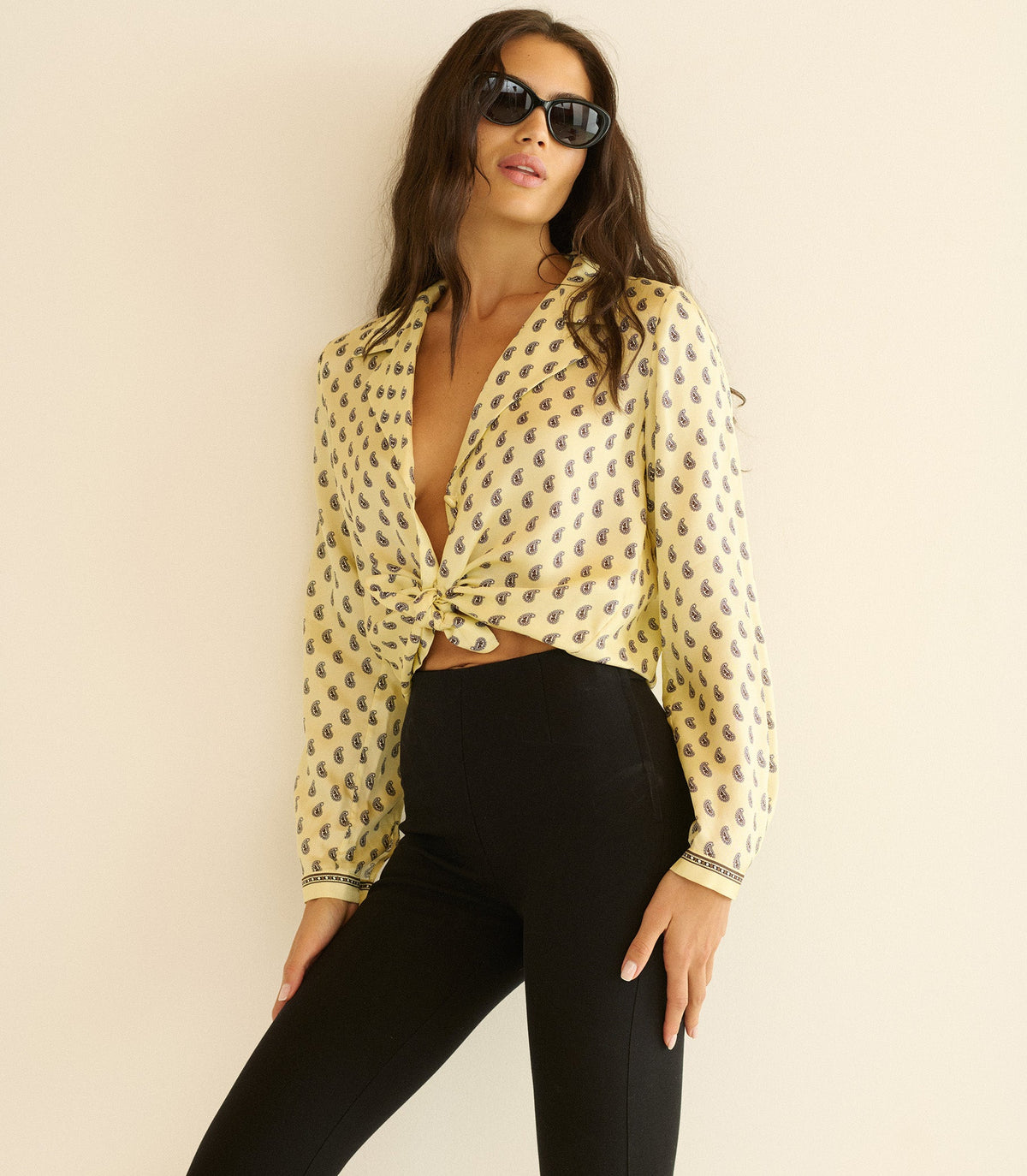 Elene Top in Sunlight Taormina Paisley - view 5