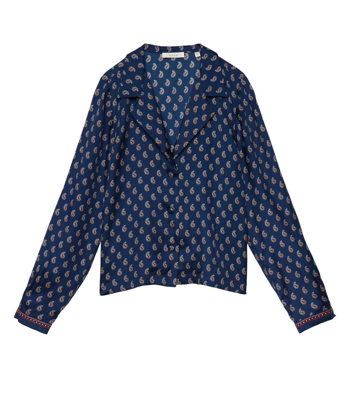 Elene Top in Bleu Taormina Paisley - view 10