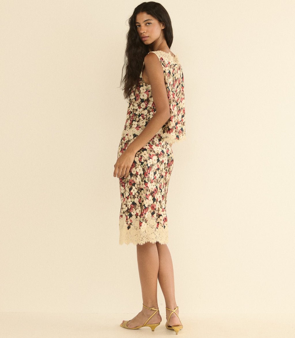 Elowette Skirt in Wildflower Bramble - view 6