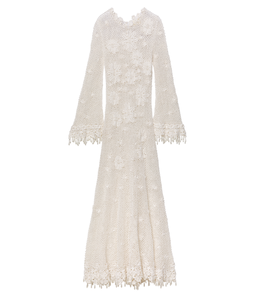 Etna Anniversary Dress in Pearl - view 8