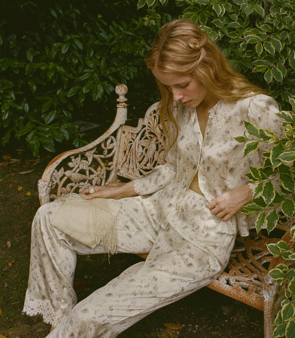 Felise Pant in Camellia Bloom - view 4