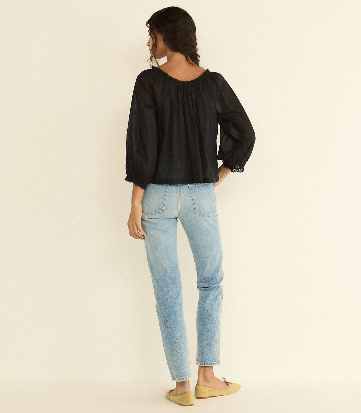 Florine Top in Black - view 4