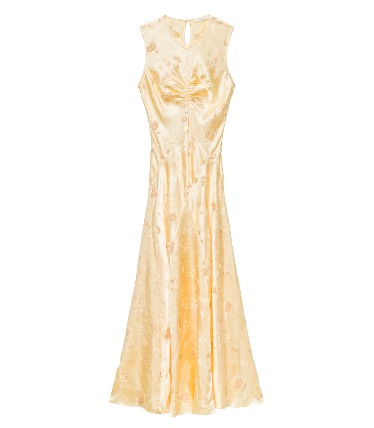Ginette Dress in Citrone Tappezzeria Jacquard - view 9