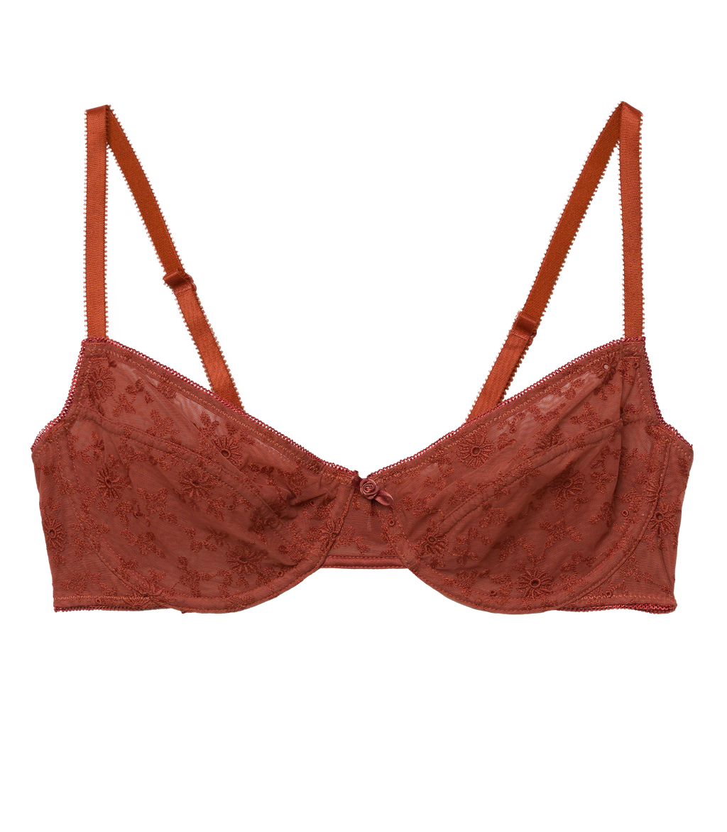 Idalia Bra in Nutmeg Clover Blossom - view 11