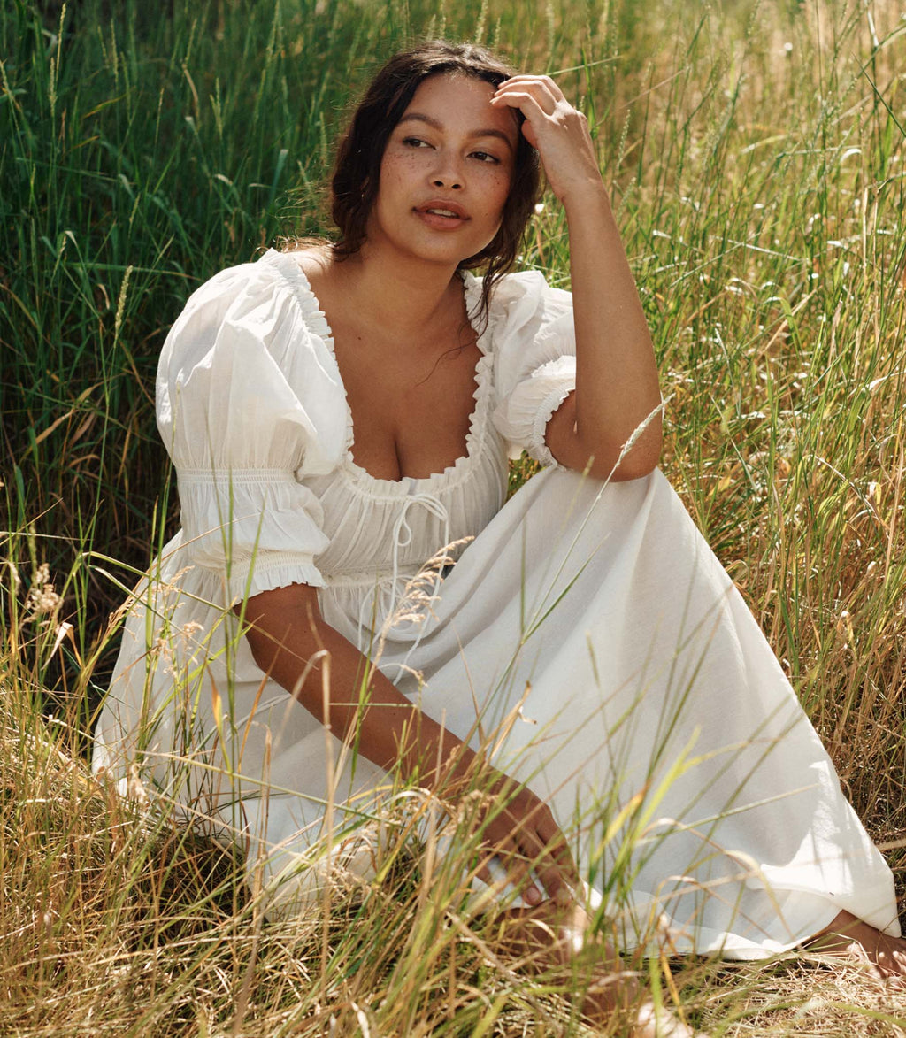 Ischia Dress in Salt - view 5