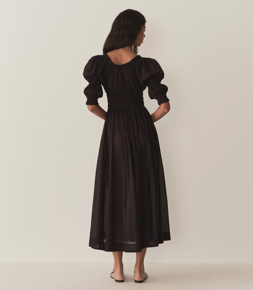 Ischia Dress in Black - view 5