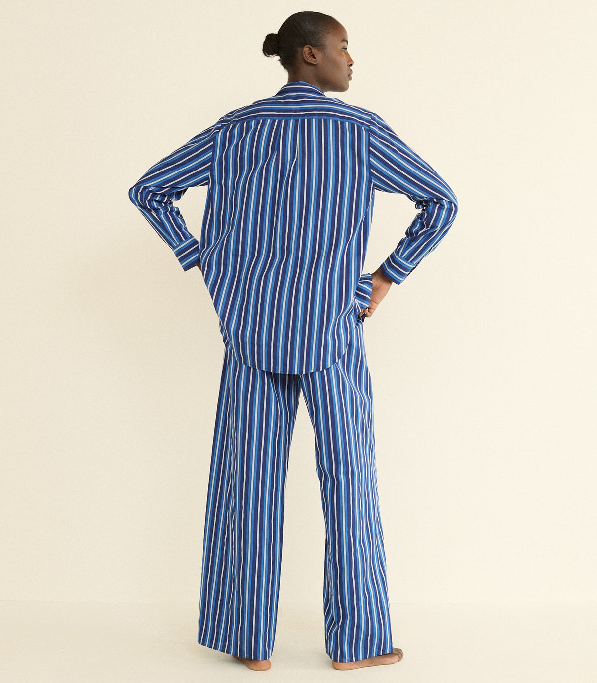 Lavona Drawstring Pant in Marceau Stripe - view 7