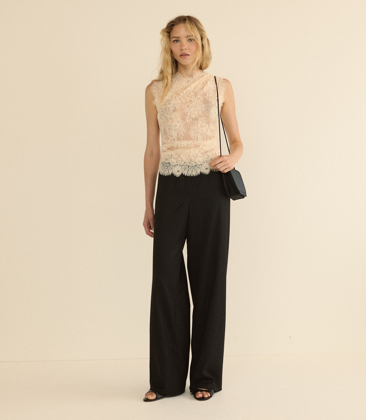 Lavona Pant in Dark Charcoal - view 4