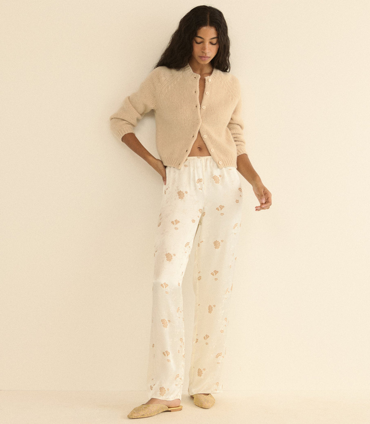 Lavona Pant in Fresco Tappezzeria Jacquard - view 1