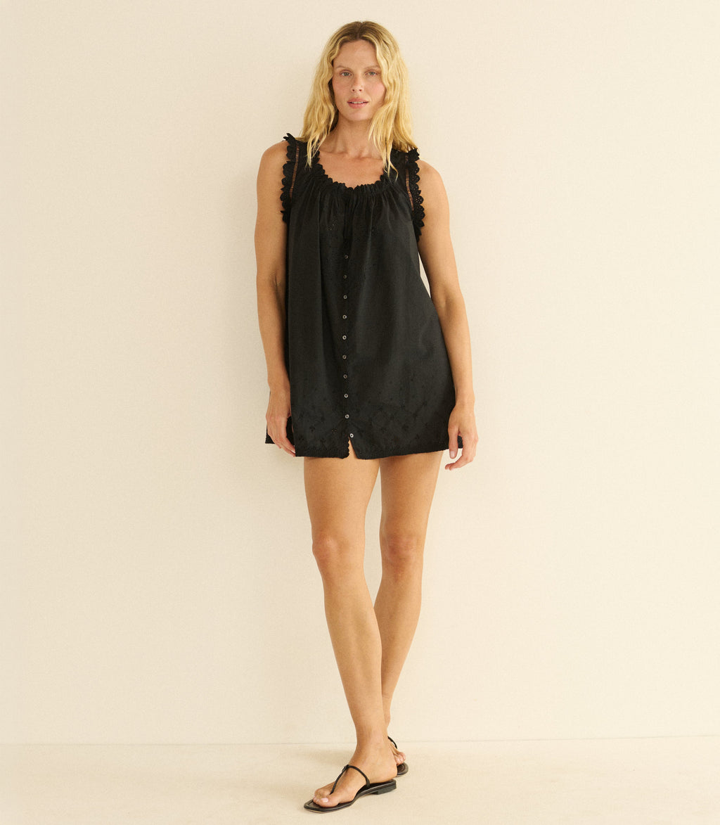 Nessie Dress in Black - view 2