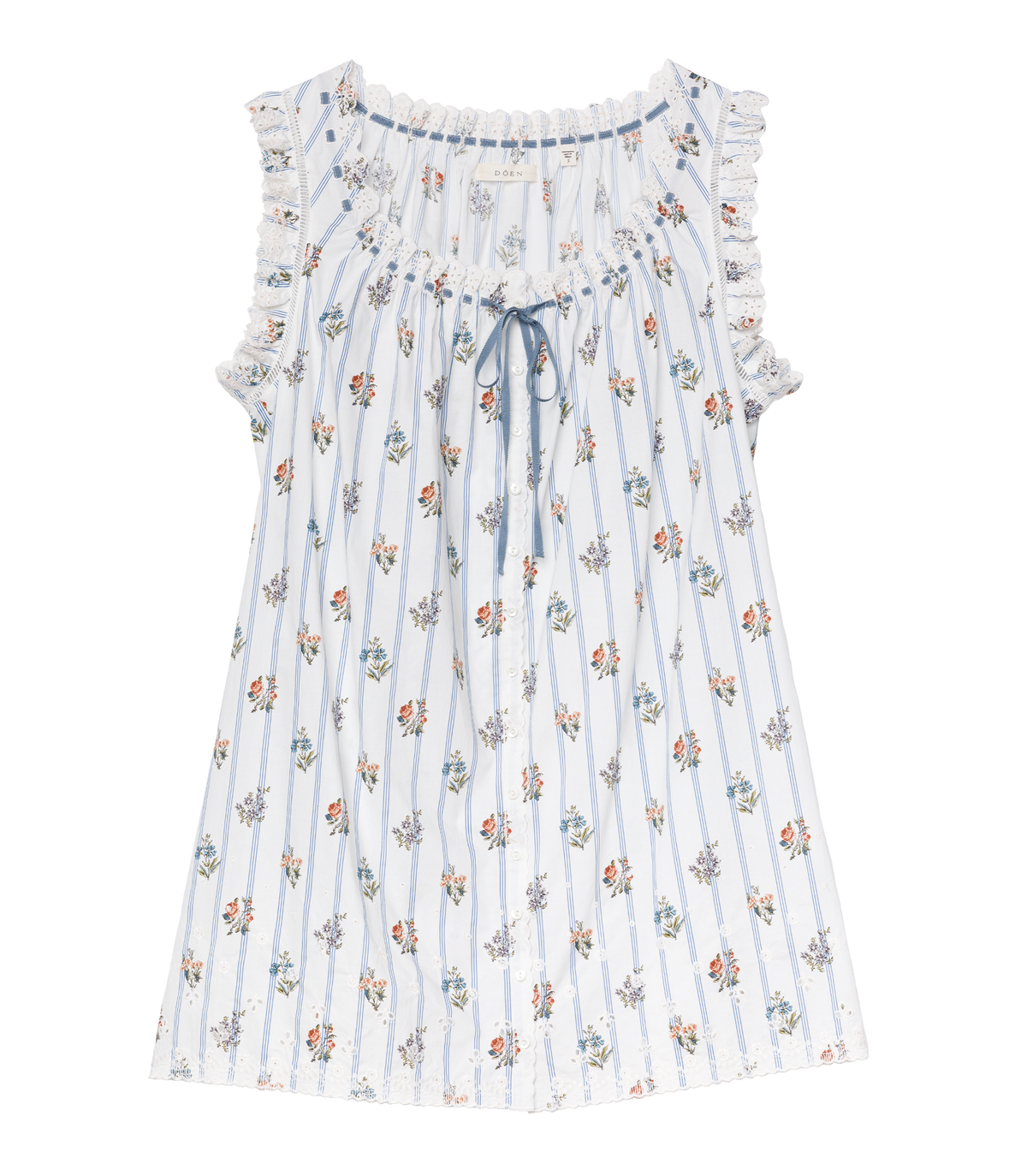 Nessie Dress in Fleurs de Bordeaux - view 5