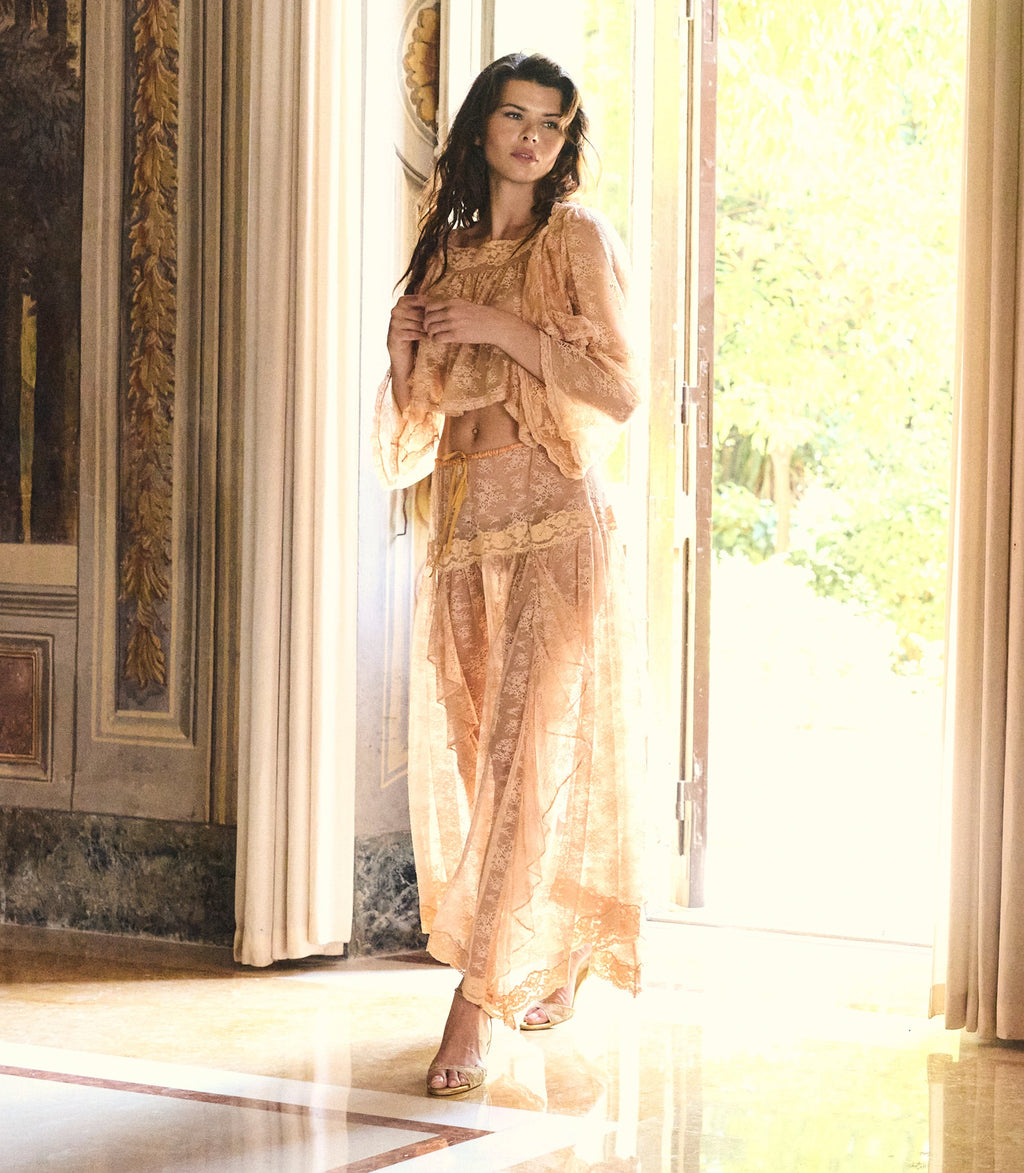 Noellie Skirt in Toasted Almond - view 3