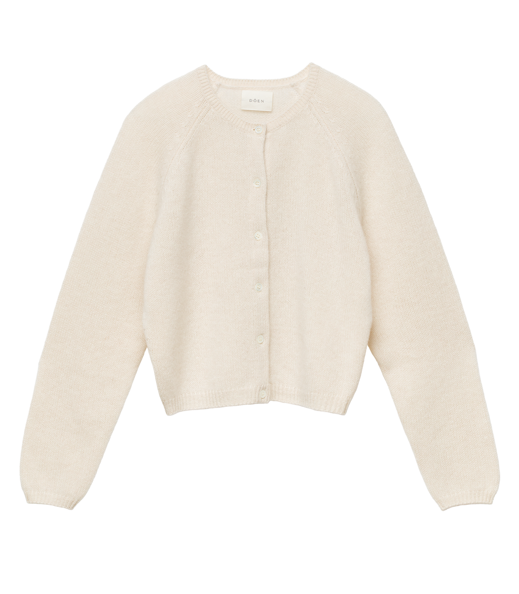 Peroline Cashmere Cardigan in Dogwood - view 8