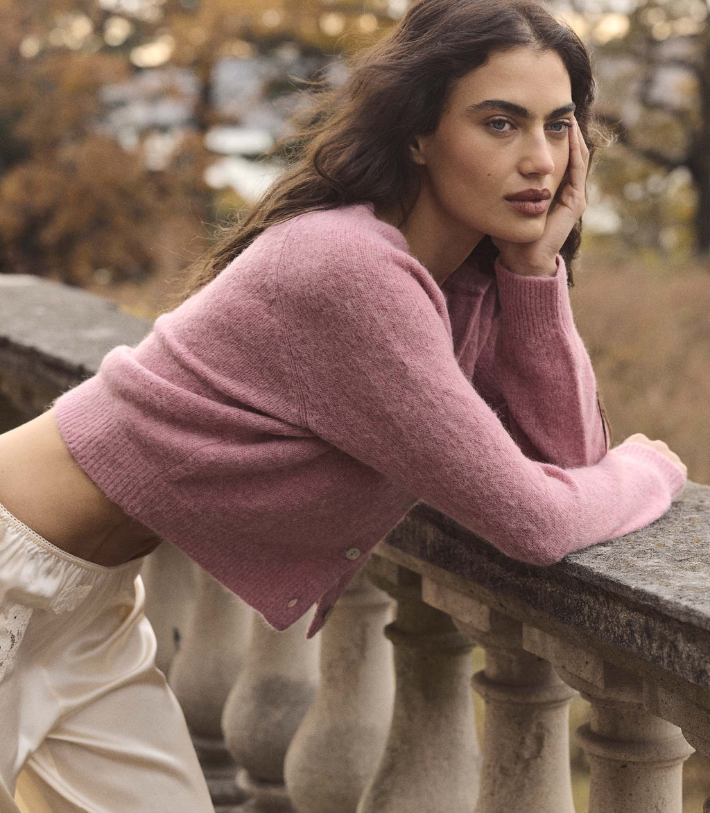 Petra Cardigan in Rosebud - view 4