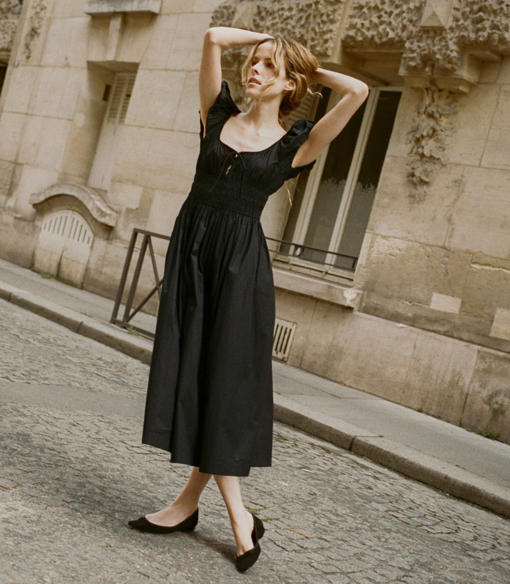 Quinn Dress in Black - view 7