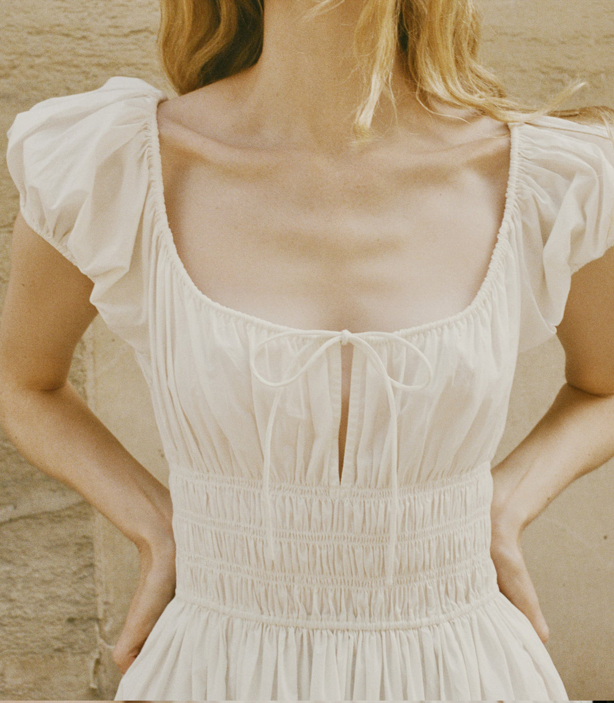 Quinn Dress in Salt - view 4