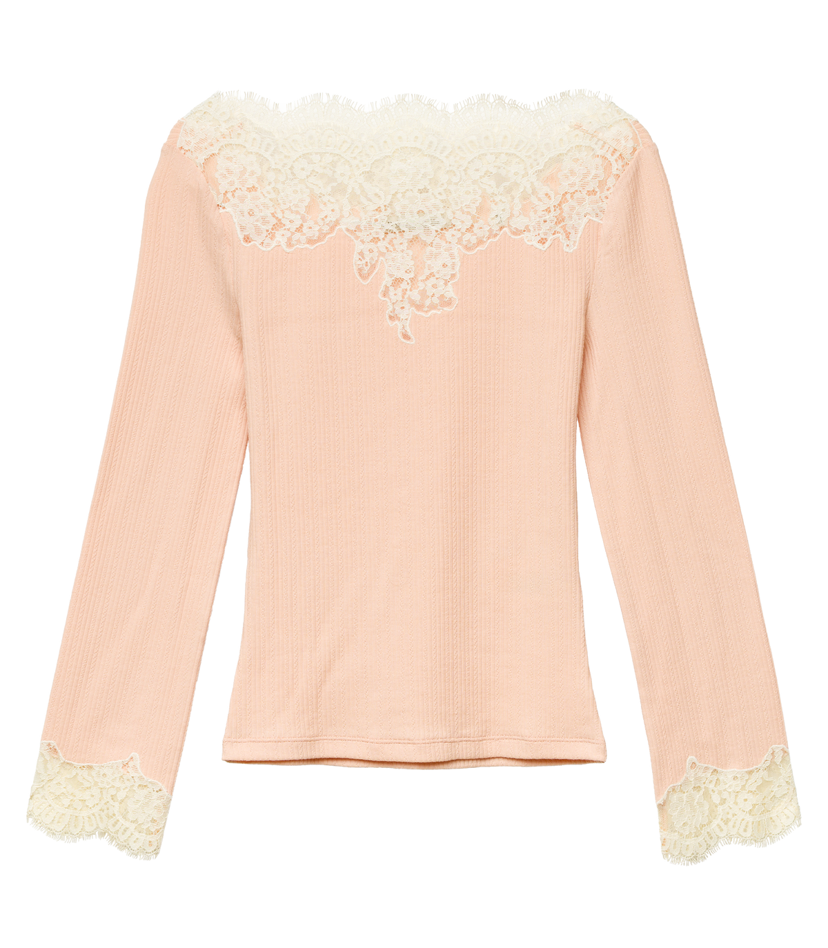 Riana Tee in Light Peach Sorbet - view 6