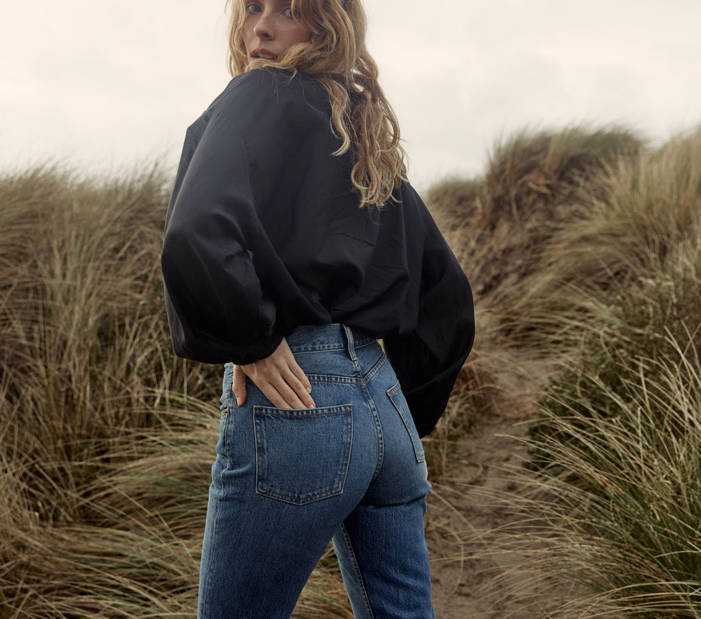 The Jane Blouse in Black - view 3