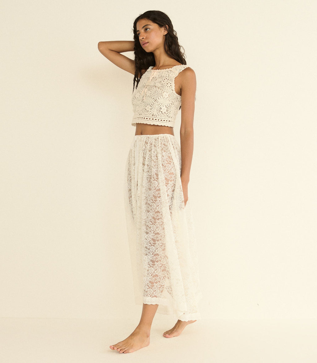 Theresa Top in Pearl - view 4