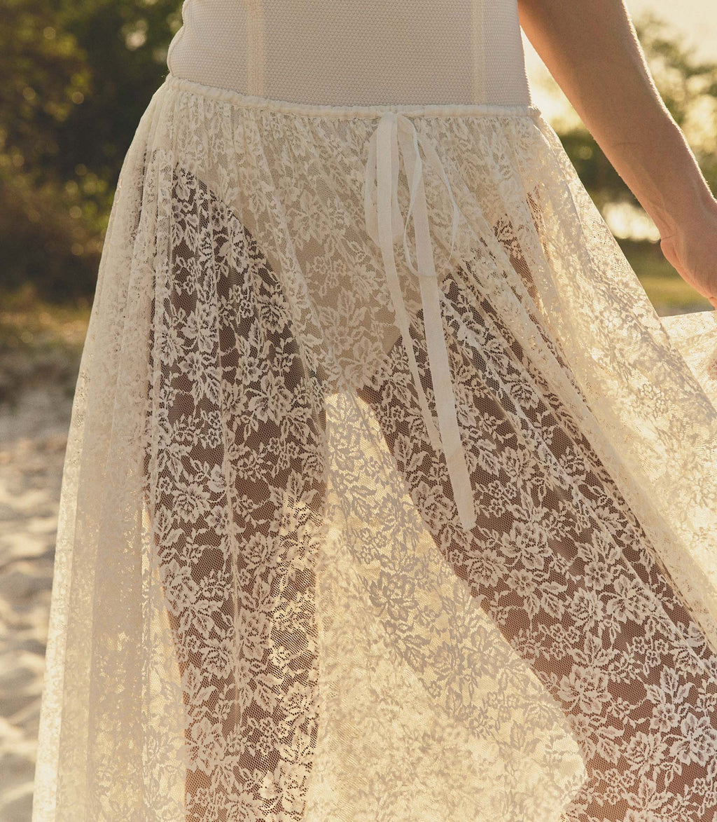 Zinnia Skirt in Salt - view 6